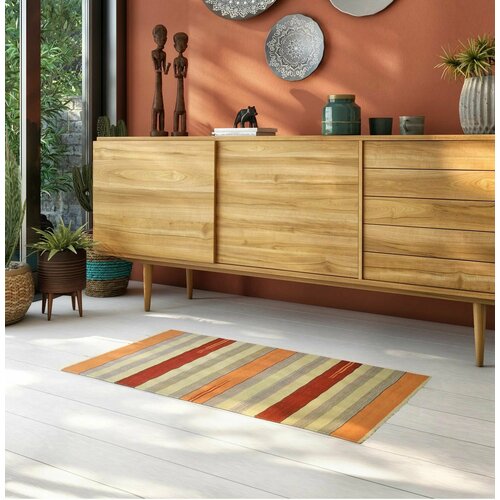 Коврик лоскутный хлопковый 50см*80см*4мм ковровая дорожка 6082