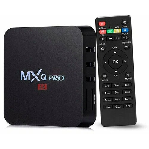 ТВ-приставка MXQ Pro 4K Android 4K черный 2245₽