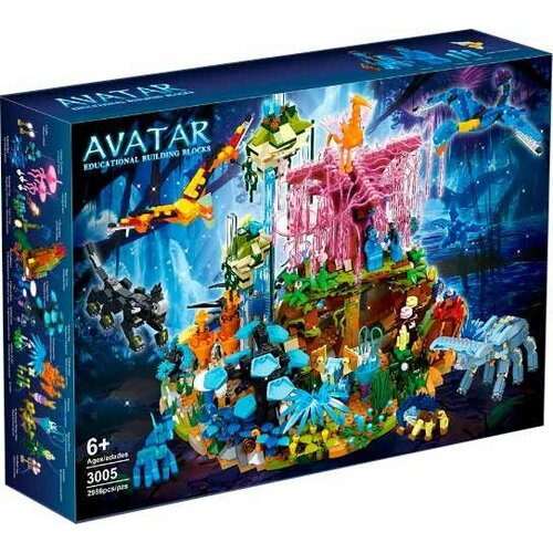 Конструктор Аватар дерево душ, 2985 деталей / Совместимый с Avatar 75574