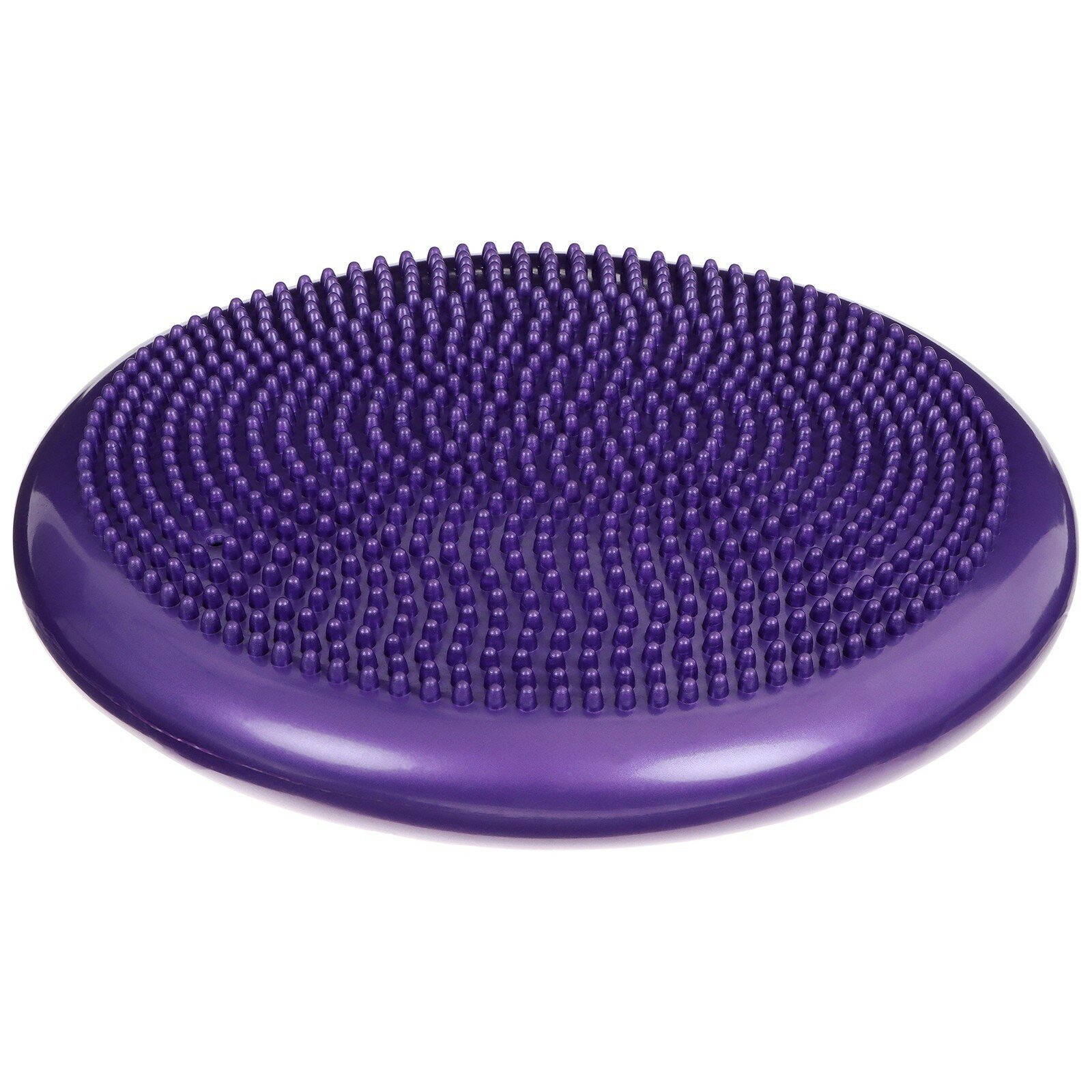 Подушка балансировочная, массажная, d=35 см, цвет фиолетовый (1шт.)
