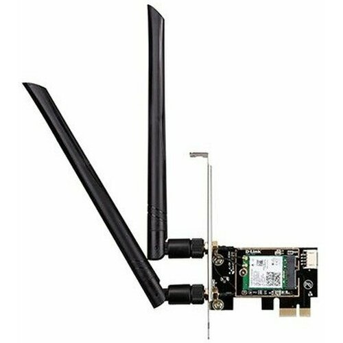 D-Link DWA-X582/RU/A2A Беспроводной двухдиапазонный PCI Express адаптер AX3000 с поддержкой MU-MIMO сетевой адаптер asus pce ax3000 ax3000 pci express pce ax3000