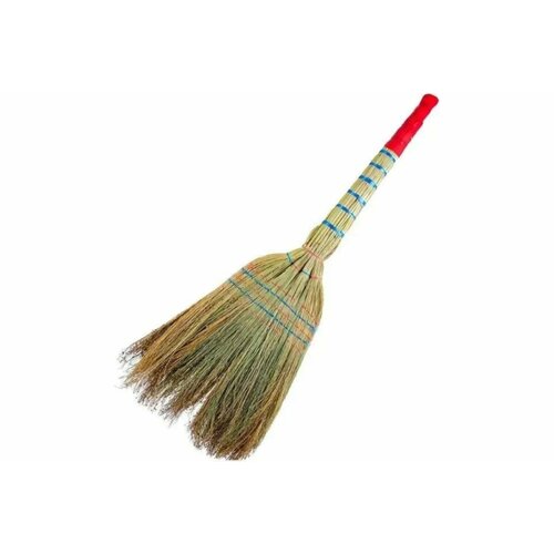 Веник 5-и прошивной IMPERA люкс, ручка в пленке, сорго 700013