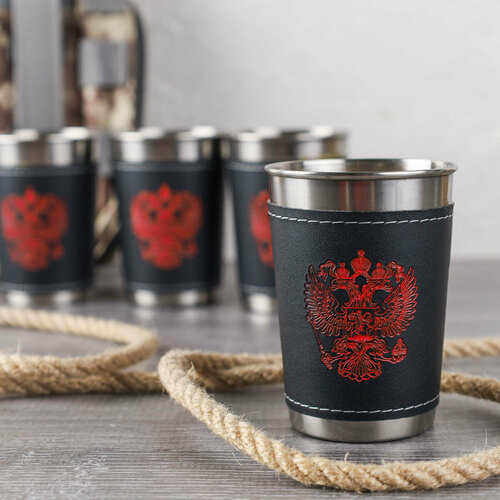 Набор стопок в чехле 180 мл - 4 штуки 697₽