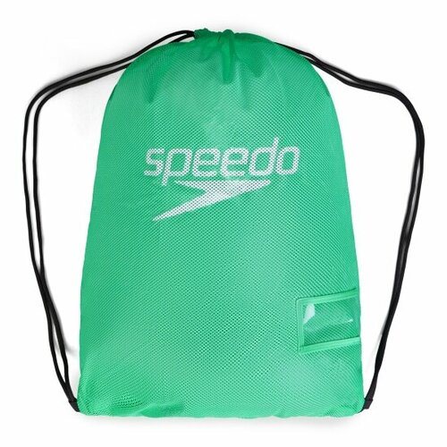 Мешок для мокрых вещей Speedo Equip Mesh Bag XU зеленый 8-0740716695, one size