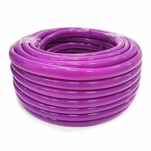 Шланг ПВХ неармированный силиконовый однослойный малина d18мм 25м 4999₽