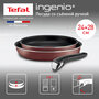 Набор сковород Tefal Ingenio Red 04175820 3 пр.