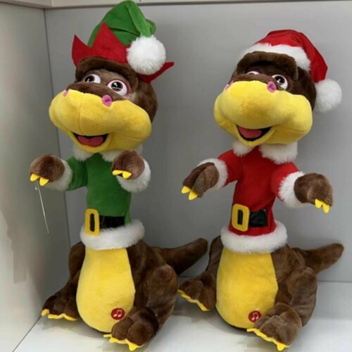 Динозаврик музыкальный на батарейках