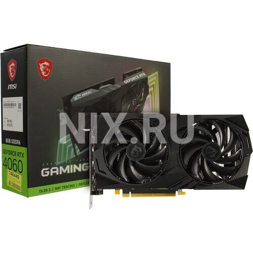 Видеокарта Msi Gaming GeForce RTX 4060 GAMING X 8G