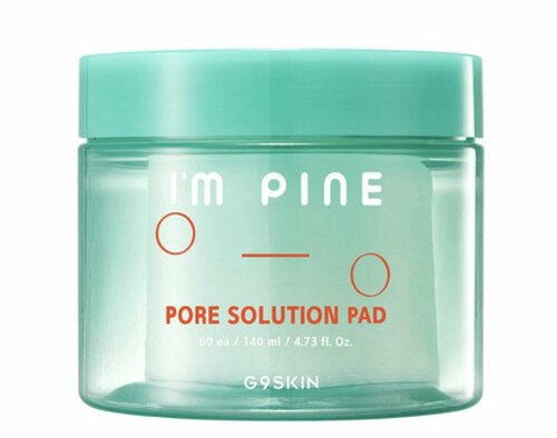 Матирующие пэды с экстрактом сосны для проблемной кожи G9SKIN Im Pine Pore Solution Pad