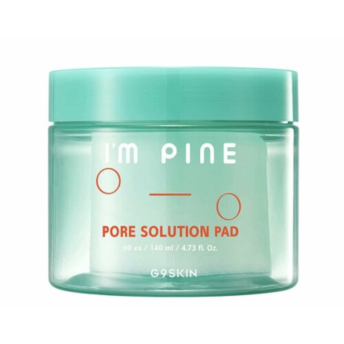 Матирующие пэды с экстрактом сосны для проблемной кожи G9SKIN I'm Pine Pore Solution Pad