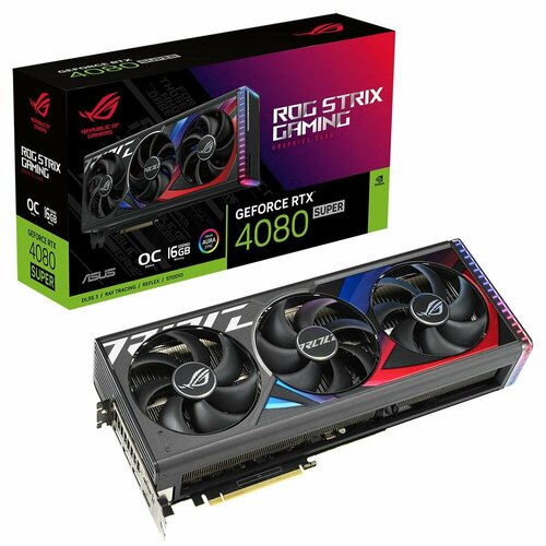 Видеокарта ASUS ROG Strix GeForce RTX 4080 Super Gaming O16Gb 90YV0KB0-M0NA00 176520₽