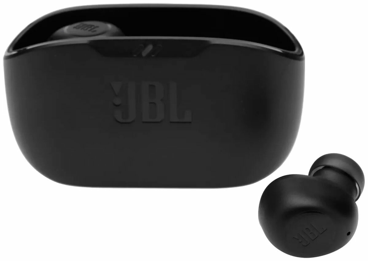 Беспроводные наушники JBL Wave Buds, black
