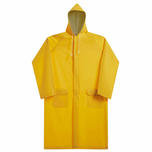 INBLOOM Дождевик-плащ с капюшоном 2XL 116х69см ПВХ 270 мкм 5 штук 5385₽