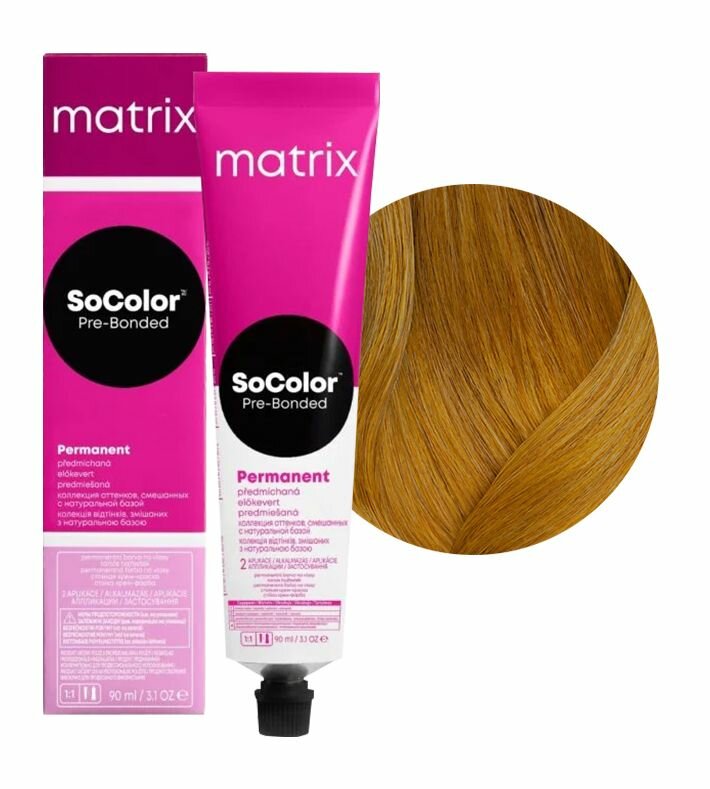 Краска для волос Matrix SoColor Pre-Bonded 10G очень-очень светлый блондин золотистый 90 мл
