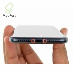 Speaker (спикер/слуховой динамик + сетка динамика) для iPhone 7/8/SE(2020)/SE(2022) — фото 1