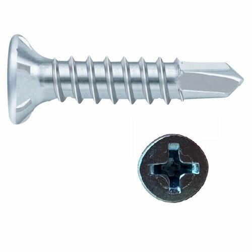 Саморез с потайной головкой и сверлом Wurth