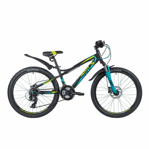 Велосипед детский 24 Novatrack Tornado HD 24AHD TORNADOHD13BK4 черный 27802₽