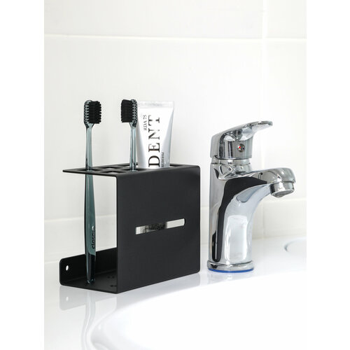 Держатель для зубных щеток настенный Стакан-подставка для зубных щеток и пасты 490₽