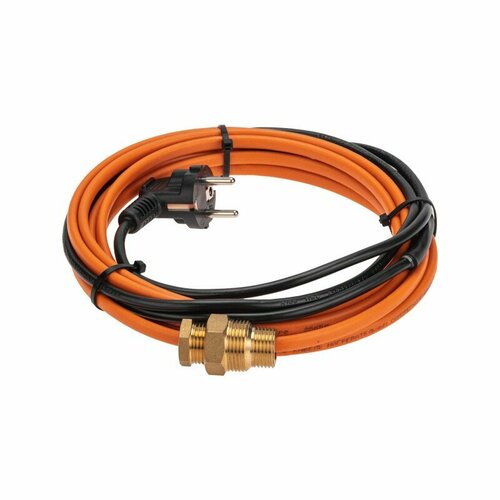 Кабель греющий саморегулирующийся 10 ккнс 2ЛПп-ЭЛ 6585 в трубу 4 м40 Вт PROconnect электротовар 10736₽