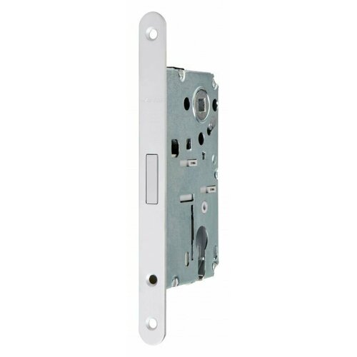 Магнитный замок PZ, сталь, лицевая планка хром матовая