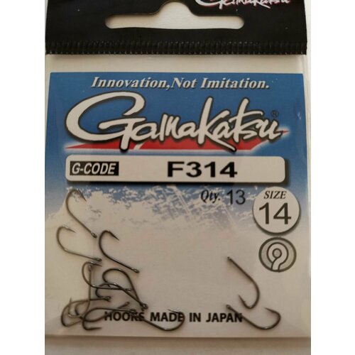 Крючок Gamakatsu F314 №14 (13шт)