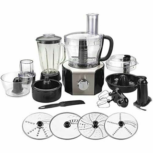 Lacor 69079 Lacor 69079 Многофункциональный робот 800 Вт черный нержавеющая сталь стекло и пластик разноцветный класс энергопотребления A 3675800₽