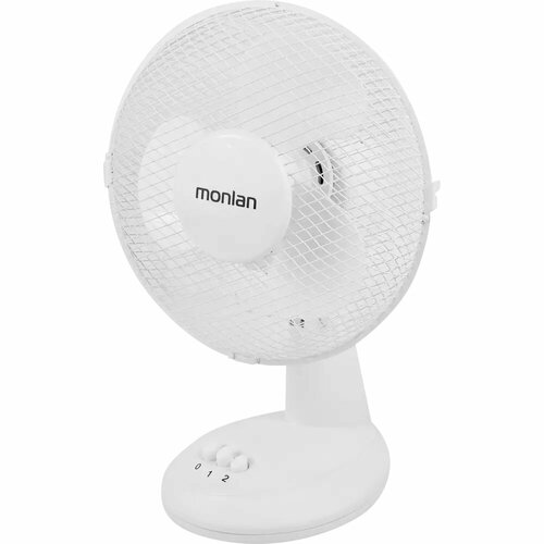 Вентилятор настольный Monlan MT-30W 30 Вт 27 см цвет белый 353800₽
