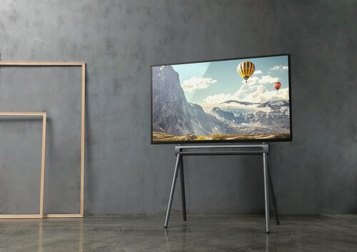 Изображение товара Подставка для телевизора Cactus CS-ST2946GY темно-серый 49"-70" макс.40кг напольный