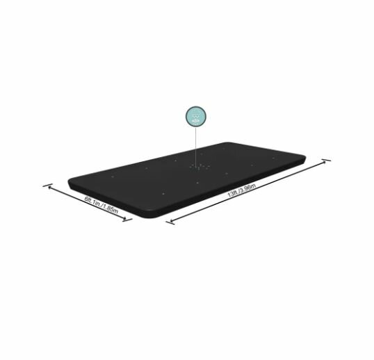 Тент для бассейна Bestway 58232 BW ПВХ 404x201 см 190 микрон цвет черный