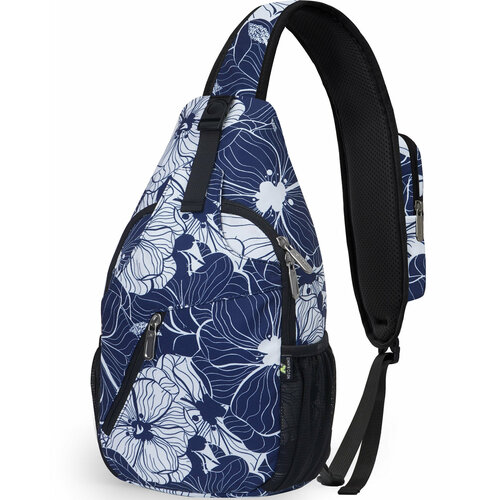 Рюкзак однолямочный Nevo Rhino 8999-1 Impression Flower