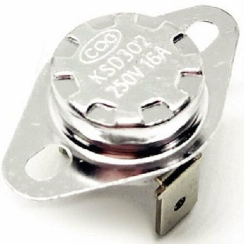 KSD302-16A-190NC термостат керамический с фланцем 190°C нормально замкнутый 250V 16A