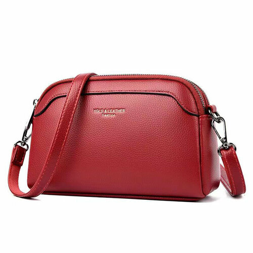Сумка кросс-боди , красный Guangzhou Top Quality Leather Products