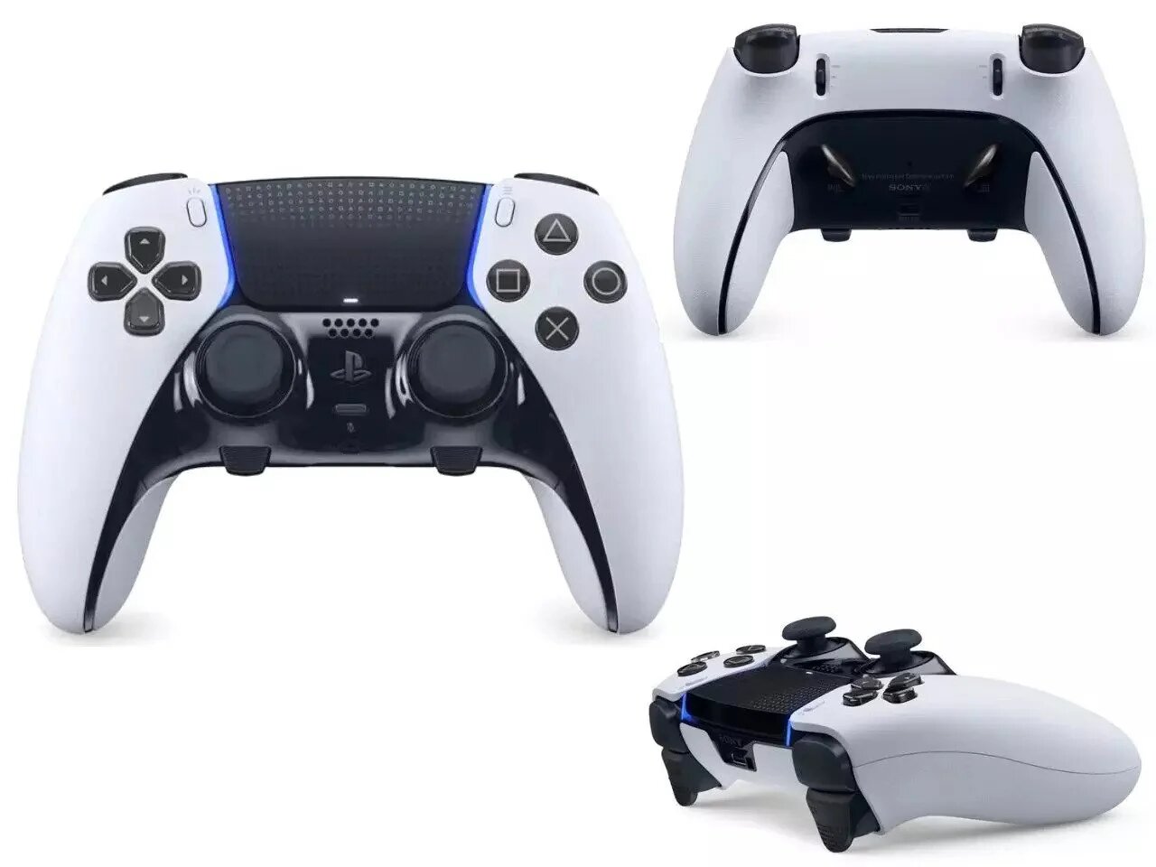 Геймпад Sony беспроводной DualSense Edge Wireless Controller White (Белый) (PS5) — фото 1