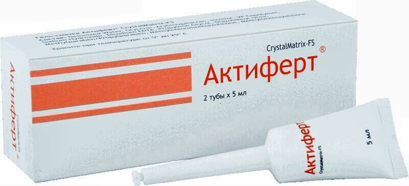 Актиферт CRYSTALMATRIX-FS гель-смазка 5МЛ N4 — фото 1