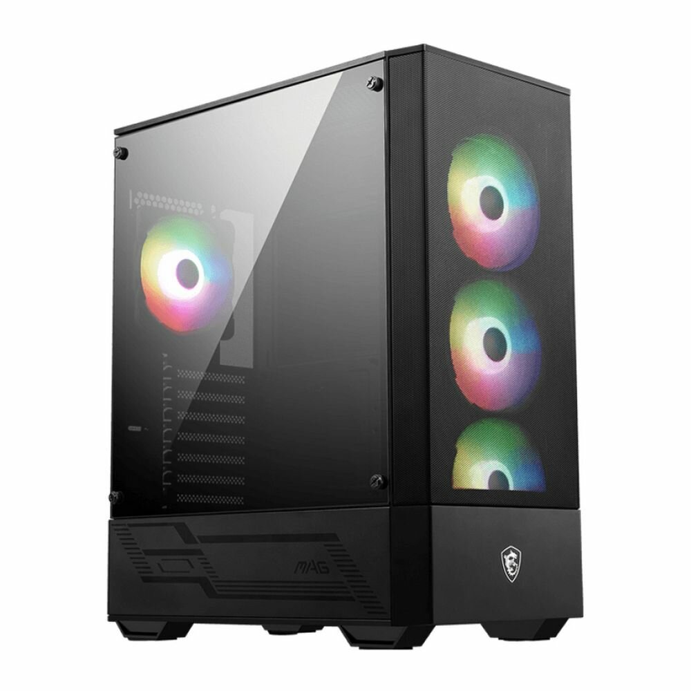 Корпус MSI MAG FORGE 112R Mid-Tower, ATX, 2xUSB 3.2, Audio I/O, 4x120mm ARGB Fan, 6-ch Light control.