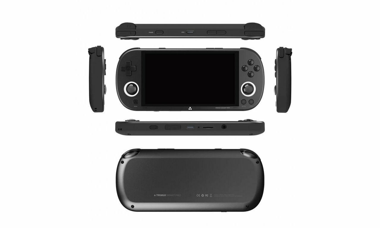 Портативная игровая приставка TRIMUI Smart Pro 64gb, Black — фото 1