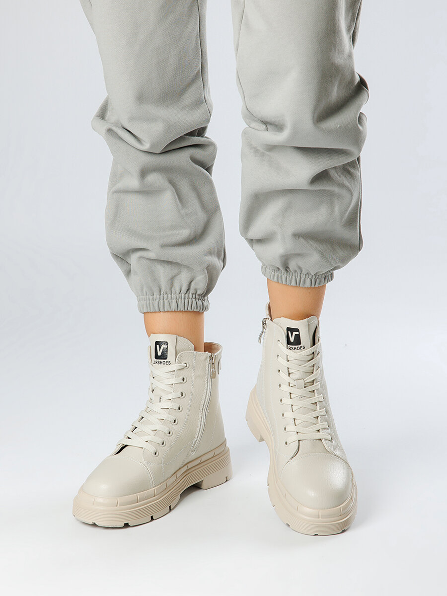 Ботинки берцы, размер 39, белый