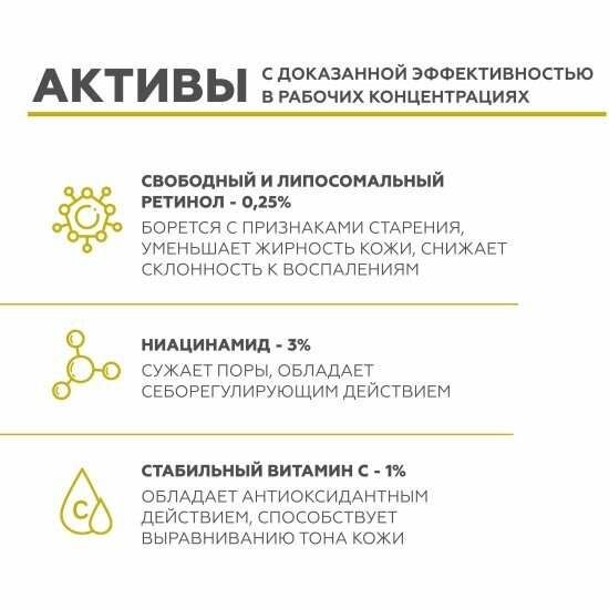 Крем-сыворотка для лица Гельтек Anti-Age Retiderm 0.25, 30 г — фото 1