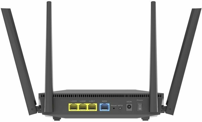 Wi-Fi роутер беспроводной Asus RT-AX52 AX1800 10/100/1000BASE-TX (RT-AX52) — фото 1