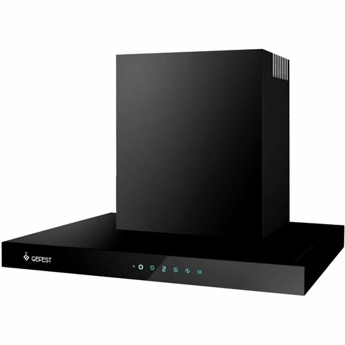 Кухонная вытяжка GEFEST во 3606 С23 купольная ширина 60 см черная 28080₽