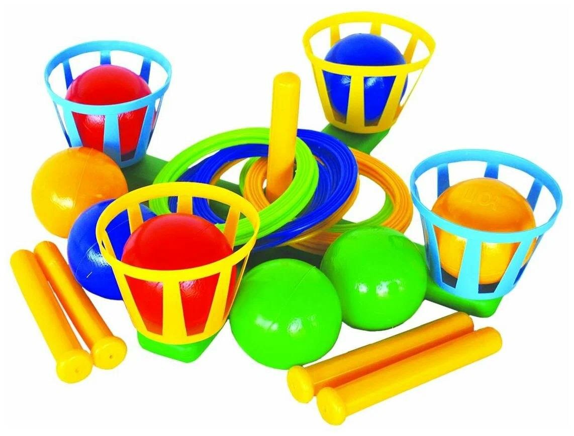 Кольцеброс Юг-Пласт с корзинами, пластик