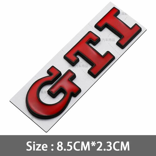 3D металлический гриль GTI эмблема значок на задний багажник наклейка на автомобиль для Volkswagen VW Golf 5 6 7 8 MK2 MK3 MK4 Mk5 MK6 MK7 аксессуары A-04 795₽