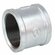 Муфта прямая чугун оцинкованный, диаметр 25 (1") ВР Fittex PLUS