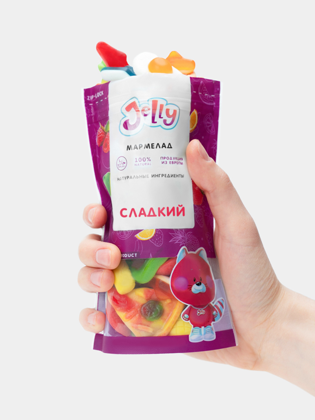 Набор сладких мармеладок от Jelly 140г, Сладкий набор из Европы — фото 1