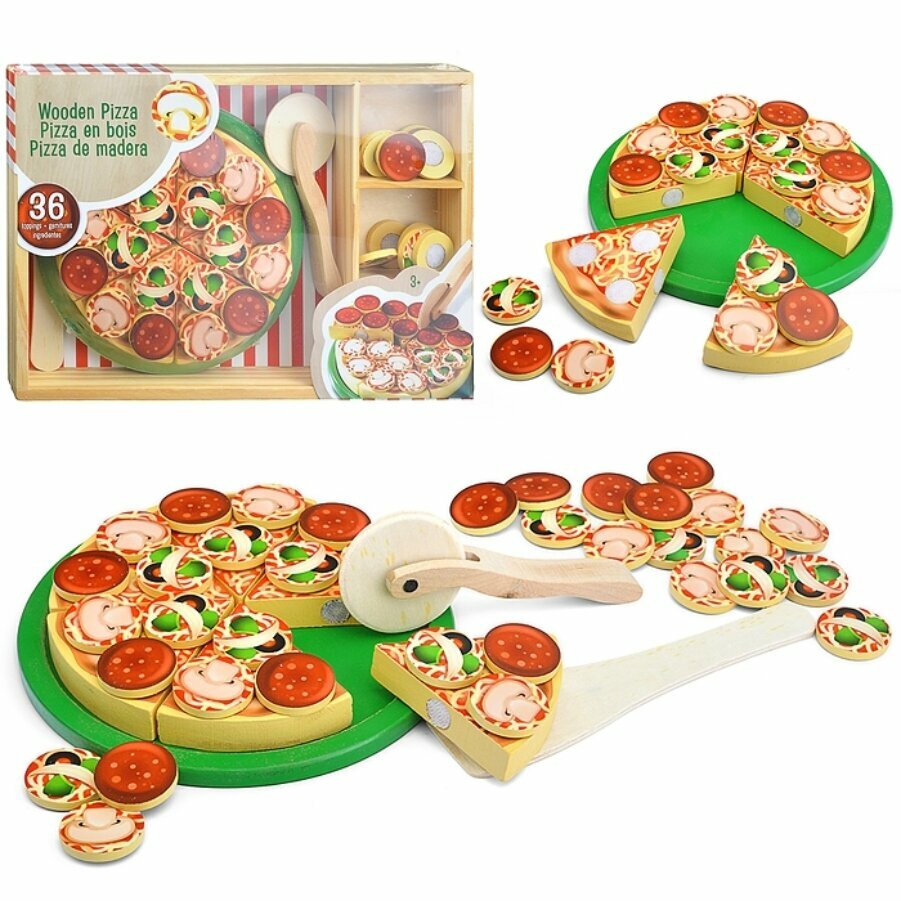 Игрушечные продукты Собери пиццу