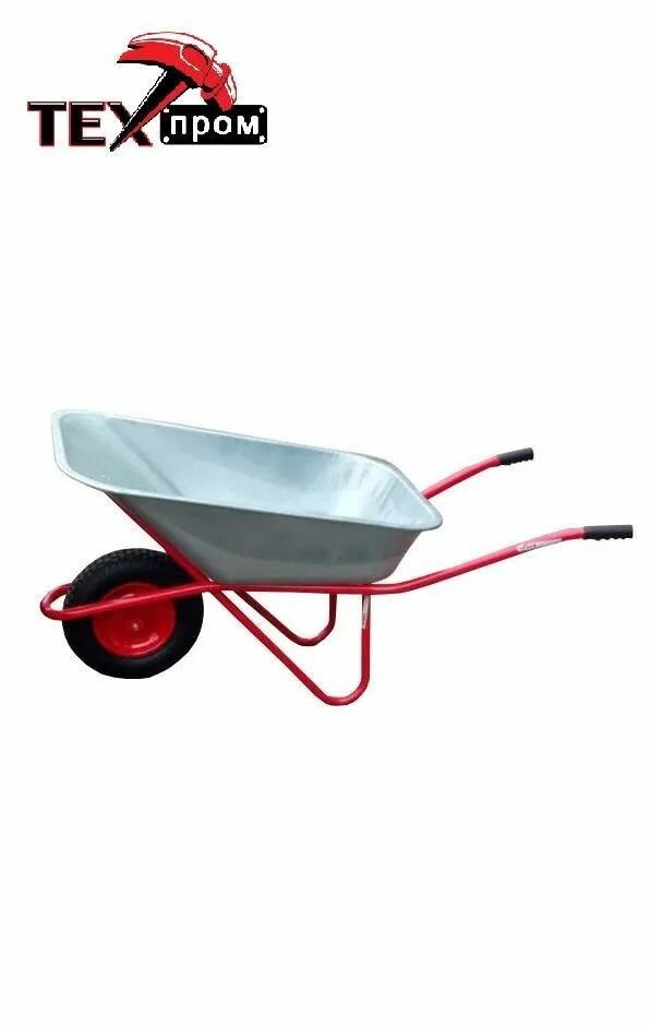 Тачка садовая/строительная одноколесная WB5009М1PU-118 техпром 200кг