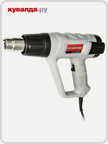 Изображение товара Фен строительный сетевой ИНТЕРСКОЛ ФЭ-2000ЭМ