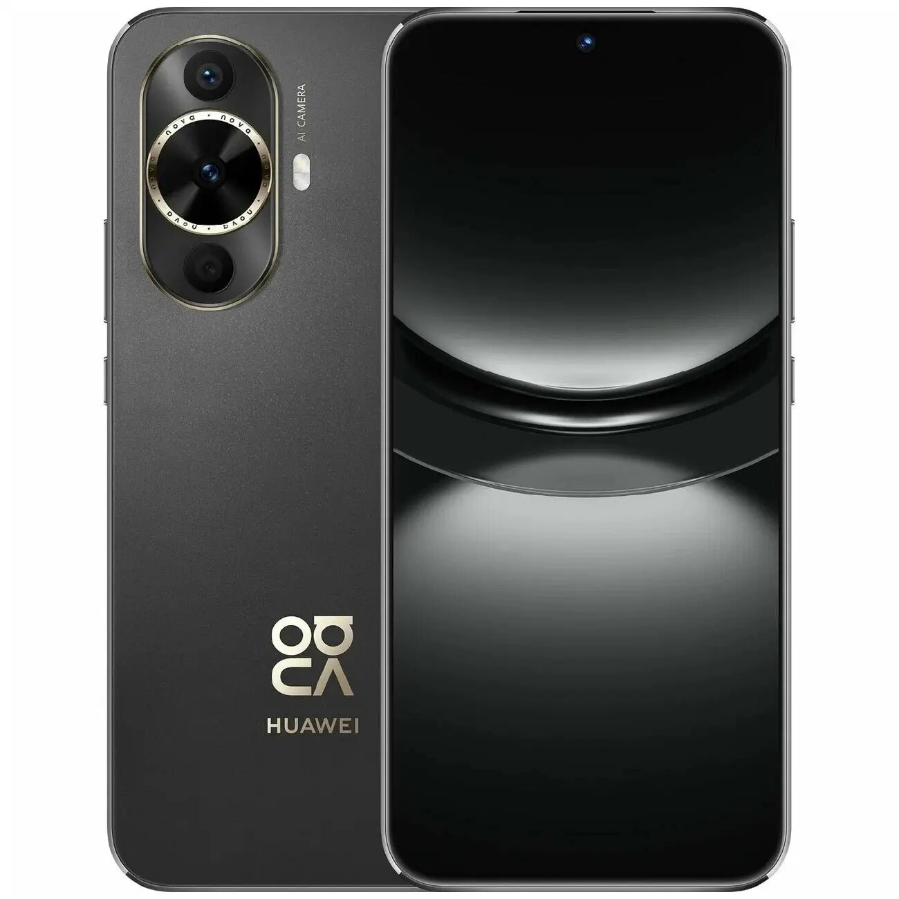 Смартфон HUAWEI NOVA 12S (8/256) Black, Беспроводные интерфейсы: Wi-Fi, Вес: 168 г, Время автономной работы: 20 ч