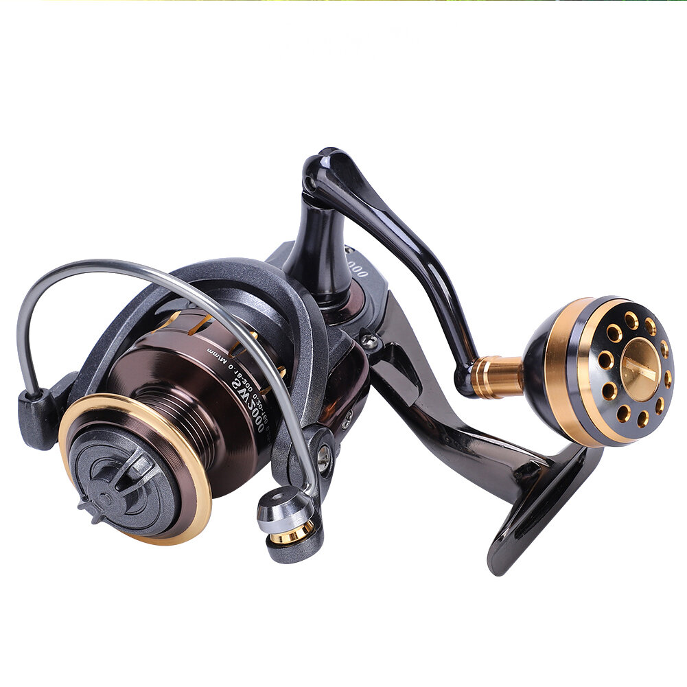 SW2000 катушка для рыбалки, 4+1BB, с металлическим основным валом, для рыбалки