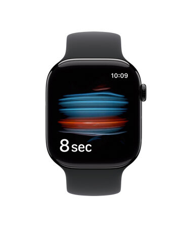Умные часы Apple Watch Series 11 46mm Space Gray Aluminum Case with Black Sport Band M/L — фото 9